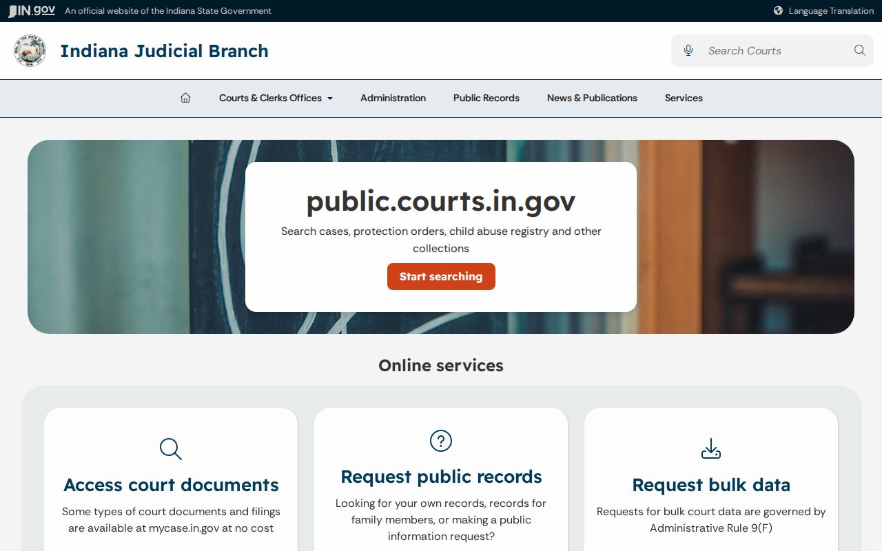 Daviess County court records Indiana public records routes